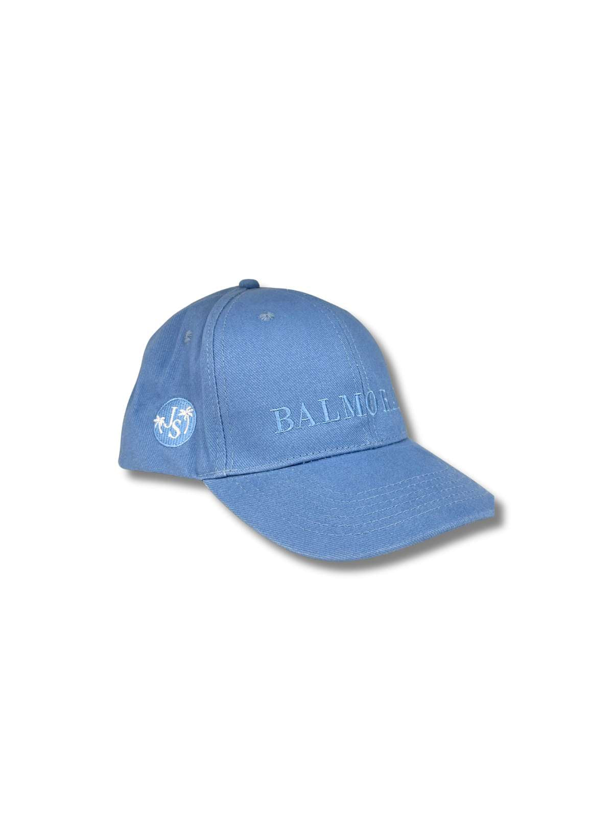 Balmoral Unisex Cotton Cap - Steel Blue