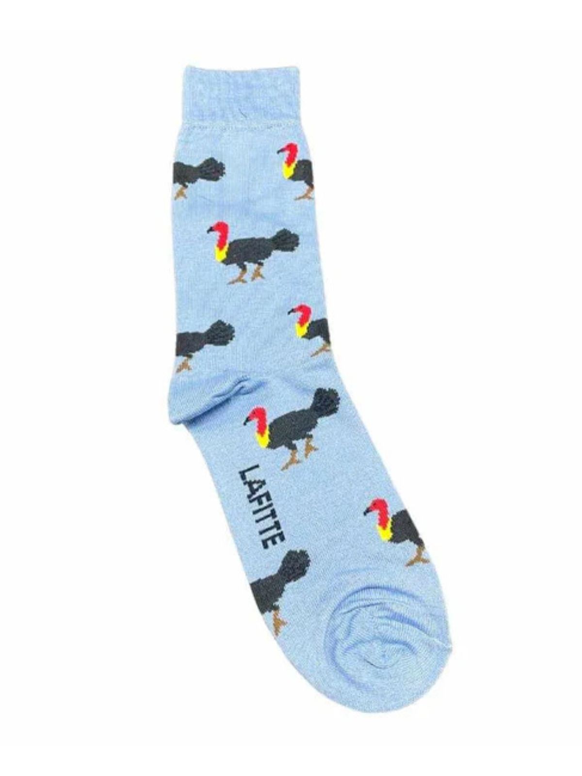 Blue Bush Turkey Unisex Socks