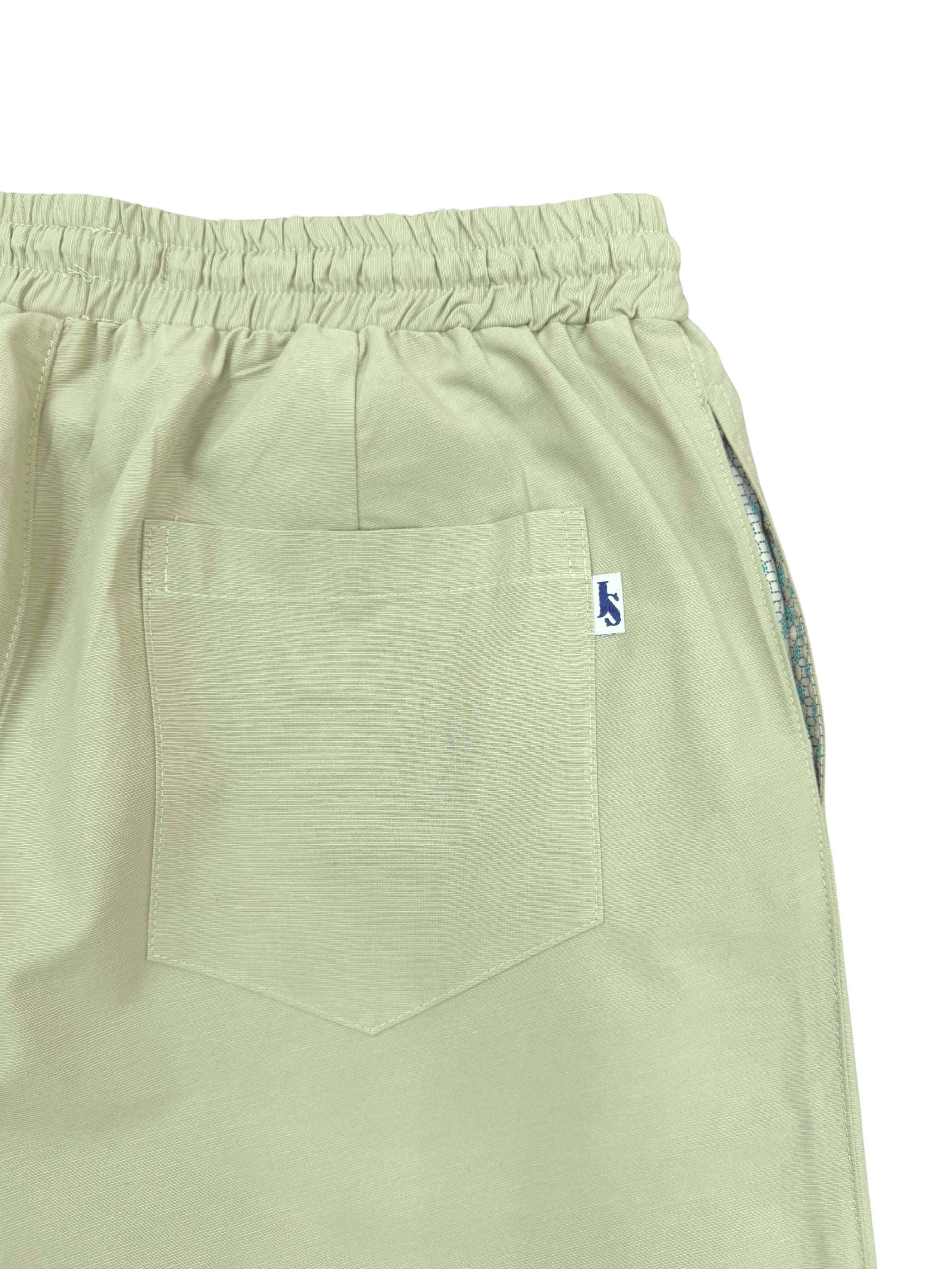 Cancun Cotton/Tencel Short - Olive