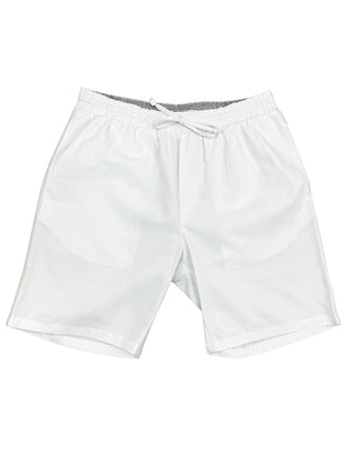 Cancun Cotton/Tencel Short - White