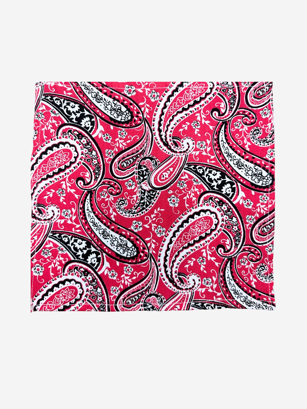 Catfish Cotton Pocket Square - Pink