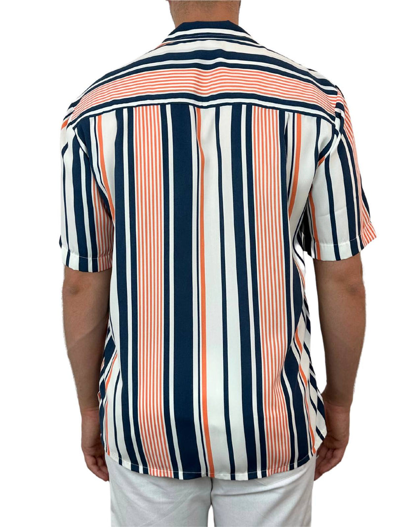 Charlie Stripe Rayon S/S Shirt
