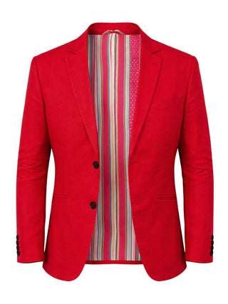 Chilli Linen Jacket