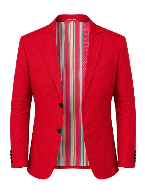 Chilli Linen Jacket