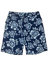 Cosmo Abstract Cotton Short - Blue