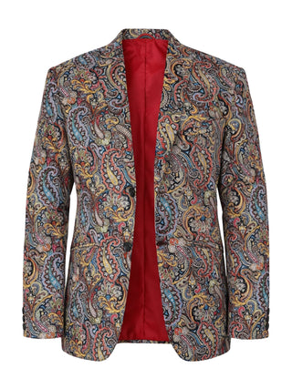 Diablo Paisley Cotton Jacket - Multi
