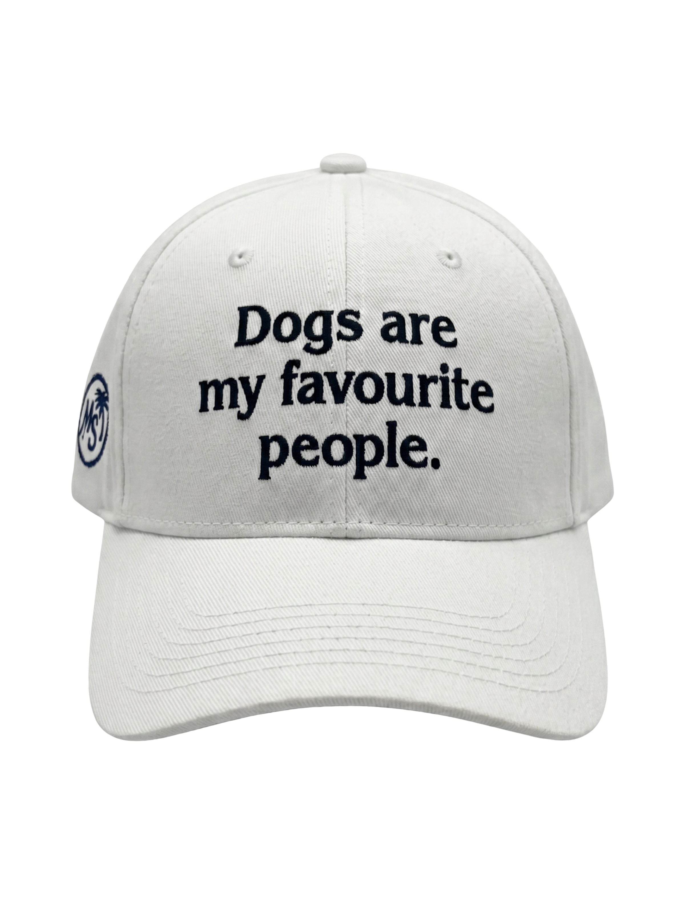 Dogs Are My Favourite People Unisex Cap - Embroidered