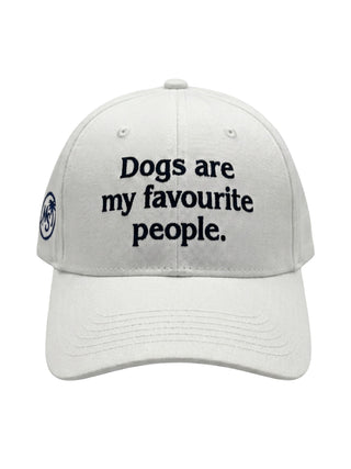 Dogs Are My Favourite People Unisex Cap - Embroidered