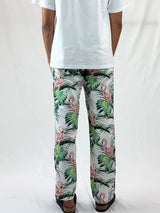 Flamingos Cotton/Rayon Resort Pant - Relaxed Fit