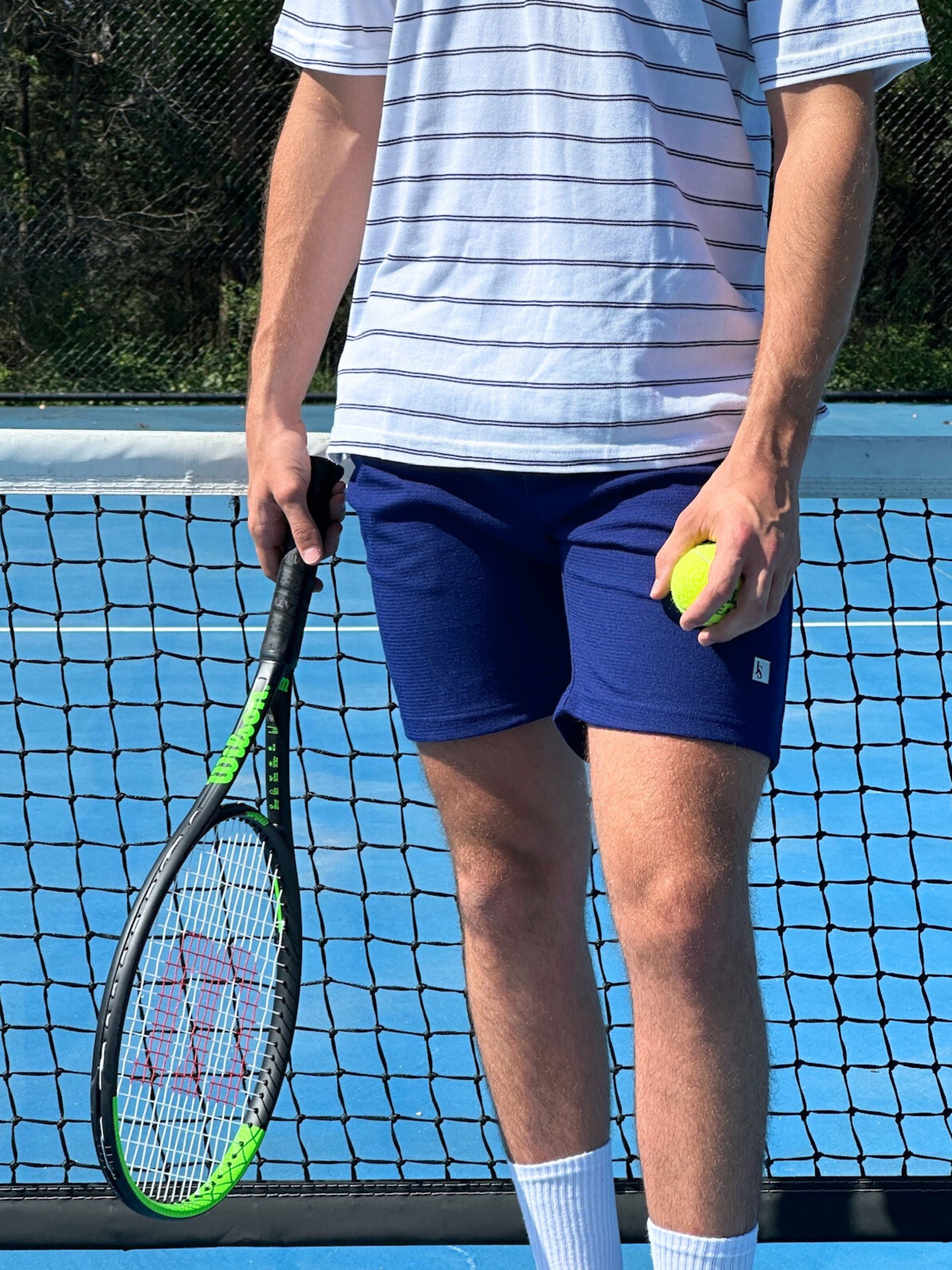 French Navy Sport Short