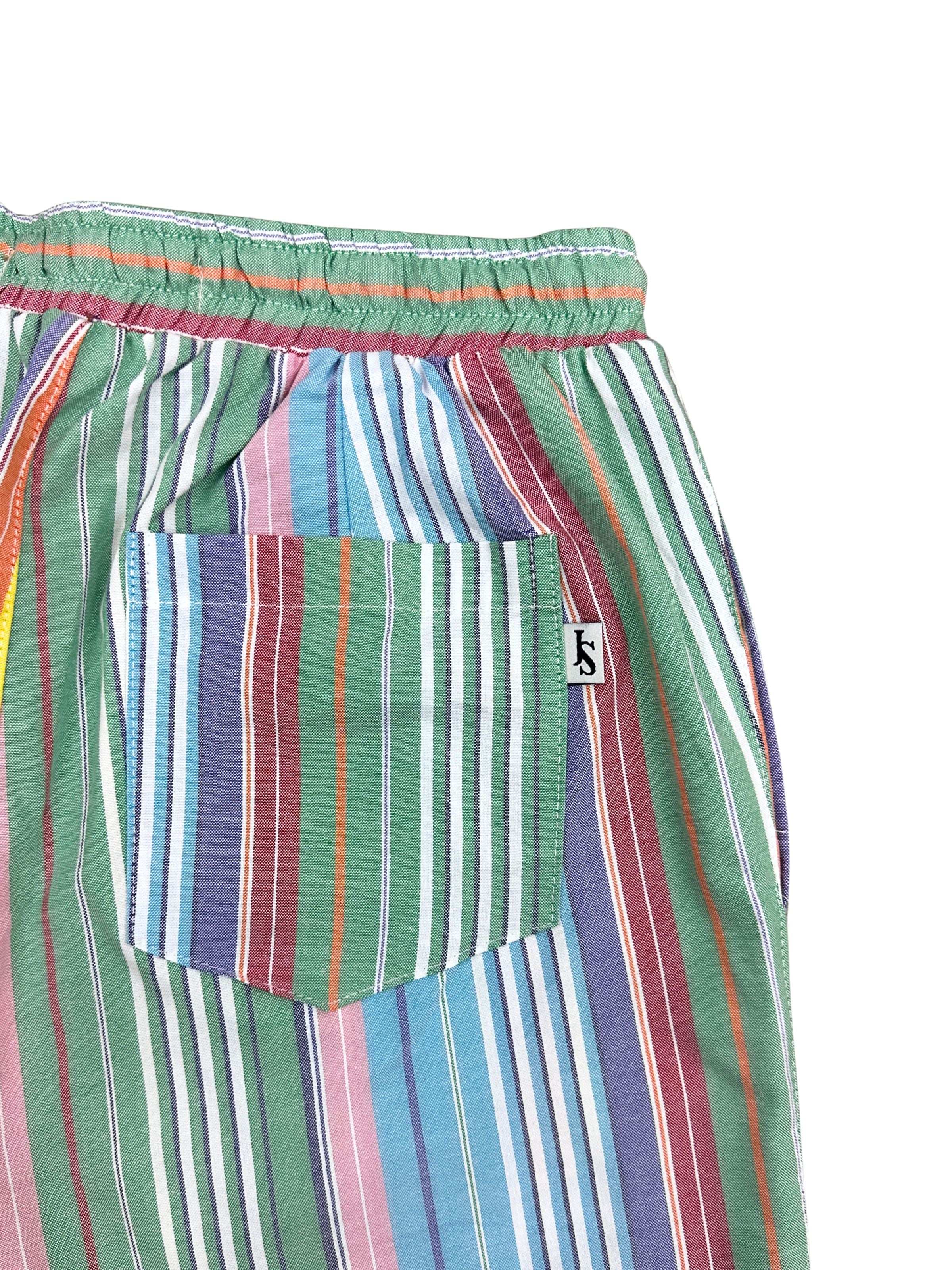 Fruit Loops Stripe Cotton Short - Multi Colour