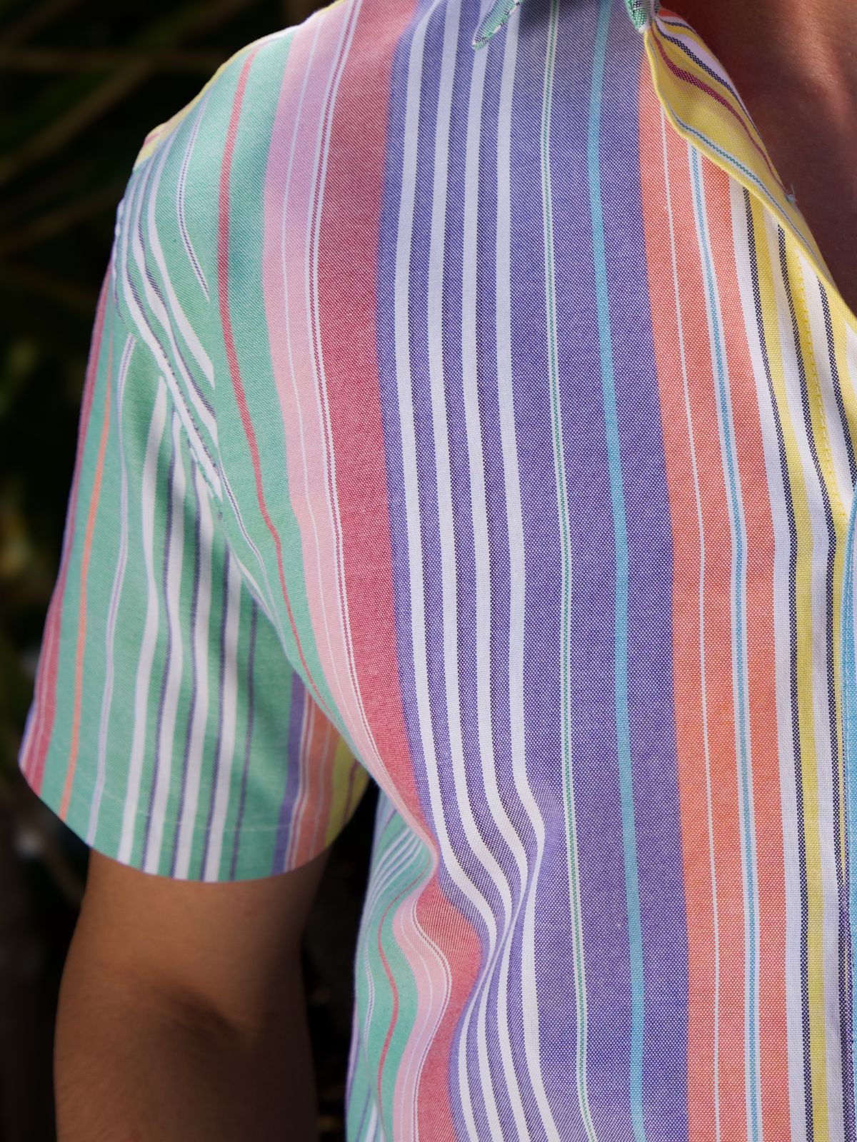 Fruit Loops Stripe Cotton S/S Shirt - Multi