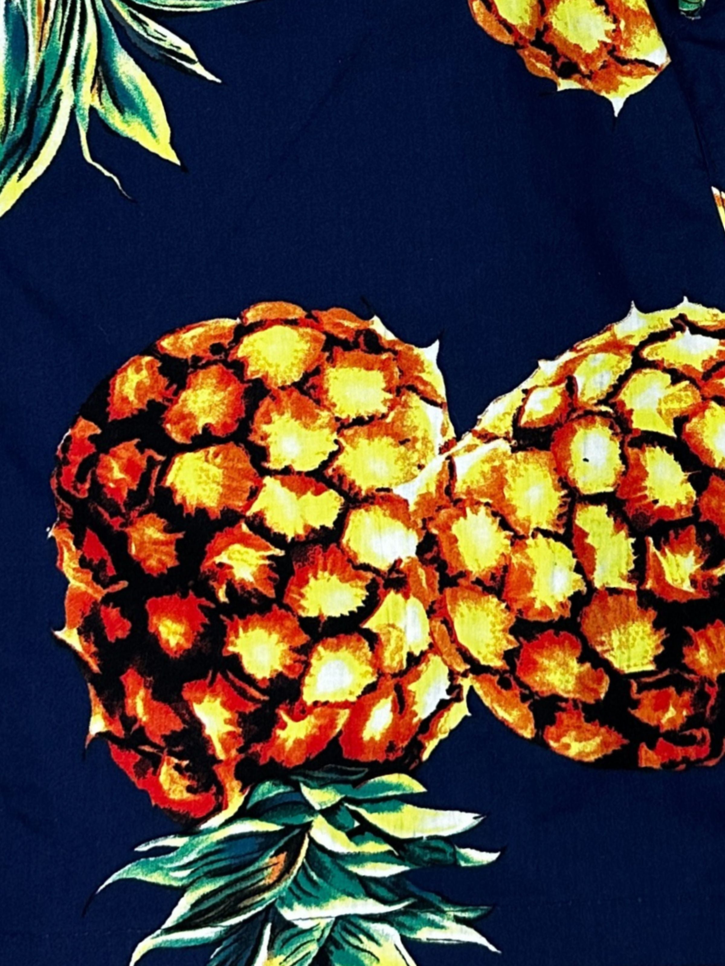 Golden Circle Abstract Cotton Short