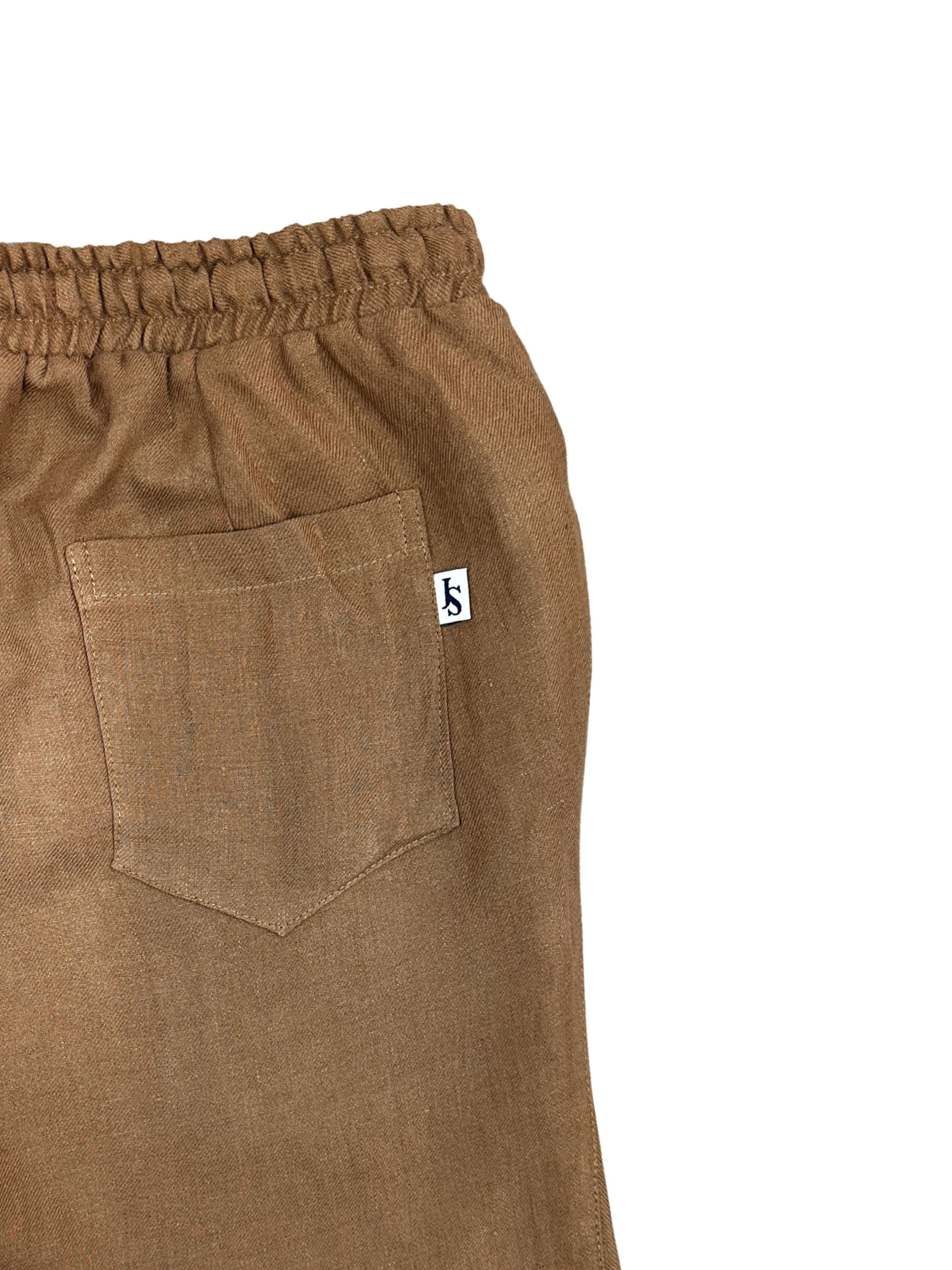 Hazelnut Linen Short
