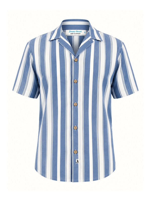 Herb Stripe Rayon S/S Shirt