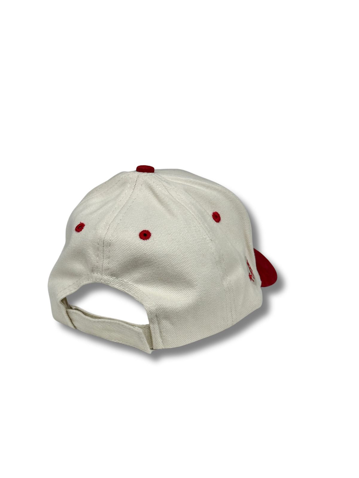 I Like Dogs Unisex Two Tone Cotton Cap - Red