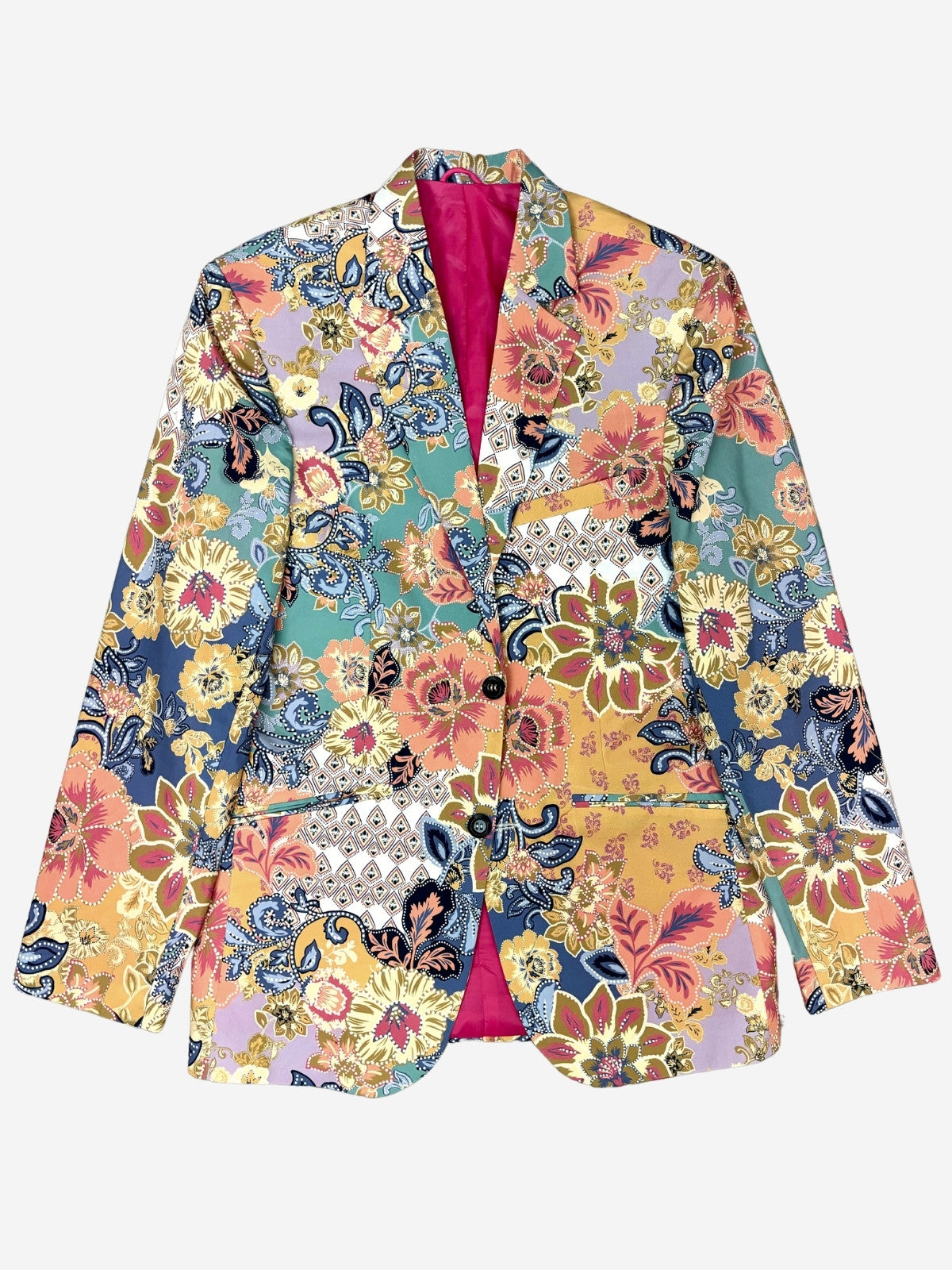 Jaycee Abstract Cotton Jacket - Multi