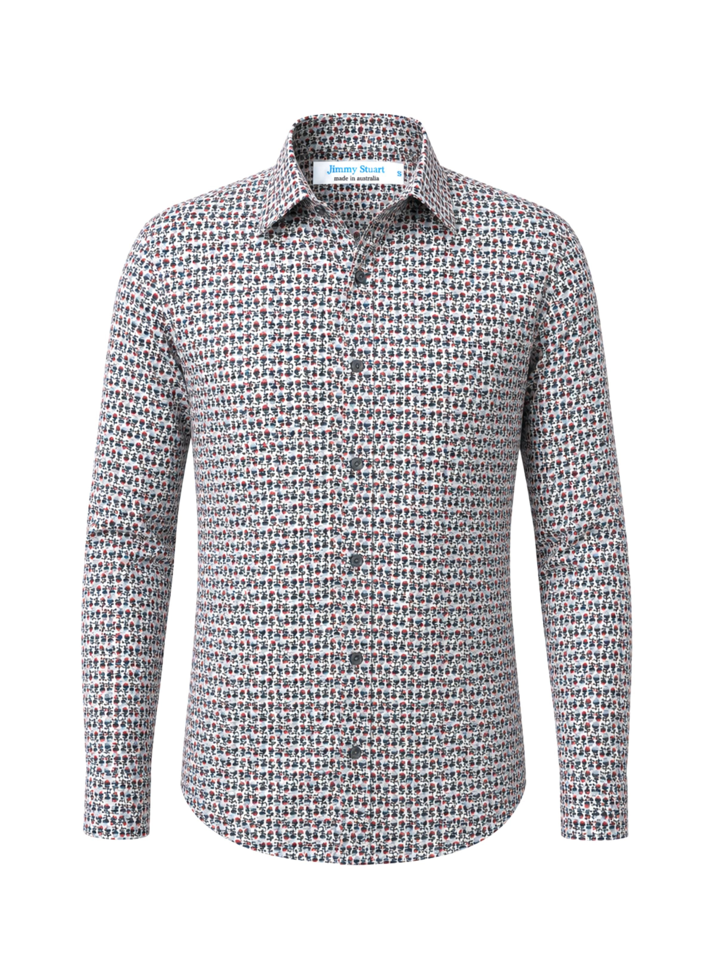Kingsley Floral Cotton L/S Shirt - Multi