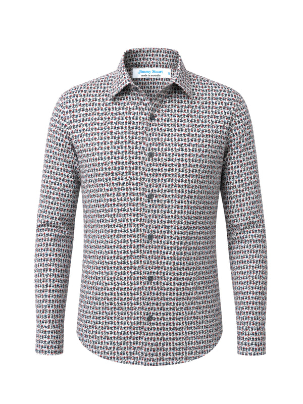 Kingsley Floral Cotton L/S Shirt - Multi