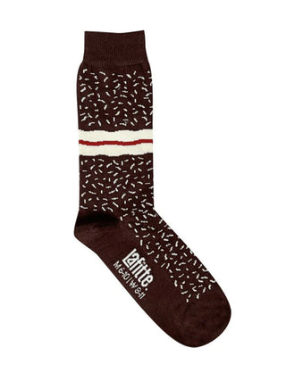 Chocolate Lamington Unisex Socks
