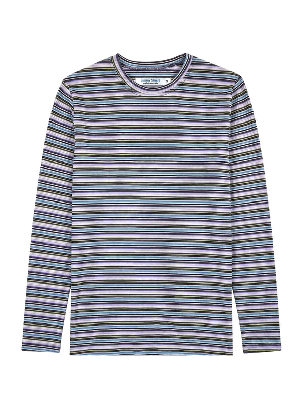 Lapland Stripe Cotton L/S Tee - Multi