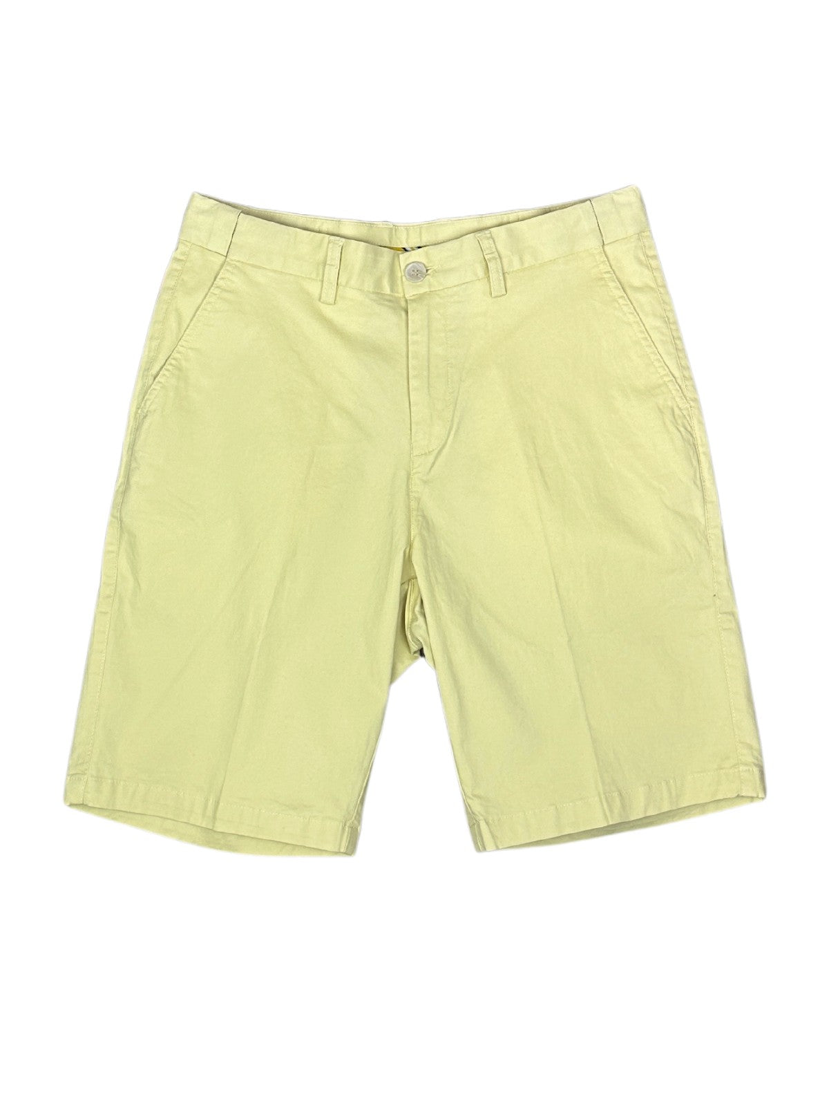 Tailored Chino Adjustable Waist Short - Lemon