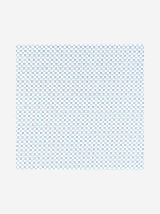 Leonardo Cotton Pocket Square - Blue