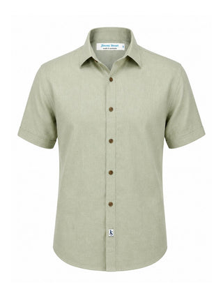 Byron Bay Limestone Linen S/S Shirt