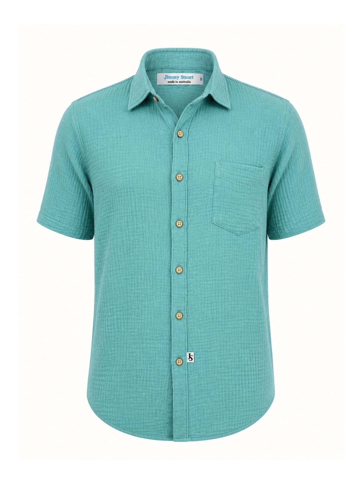 Maldives Aqua Organic Cotton S/S Shirt