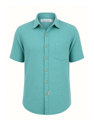 Maldives Aqua Organic Cotton S/S Shirt