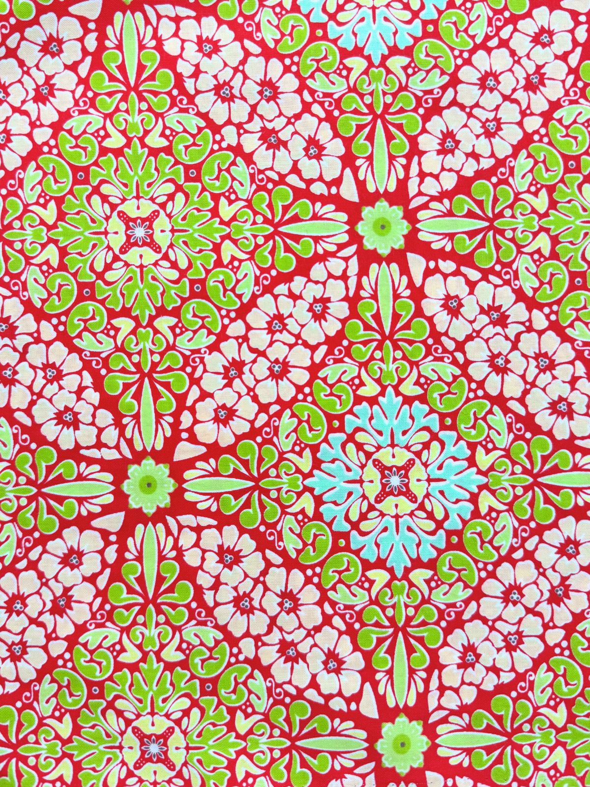 Mexico Abstract L/S Shirt - Red