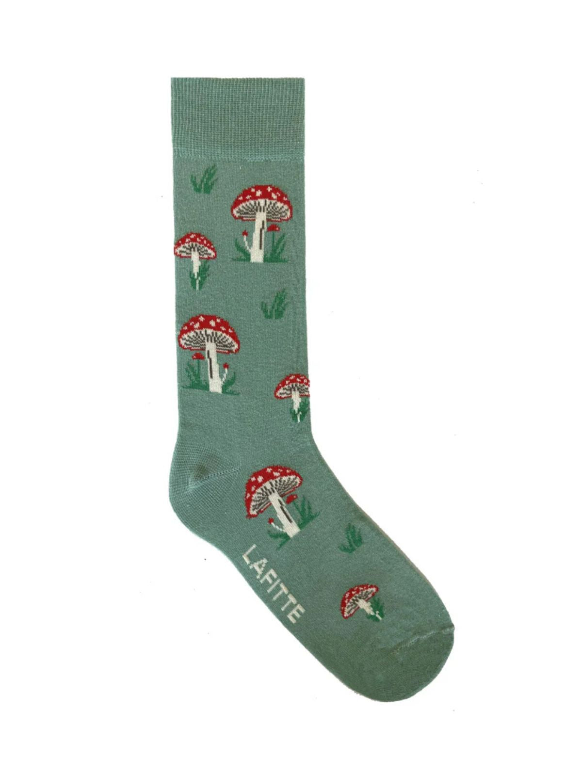 Mint Mushroom Unisex Socks