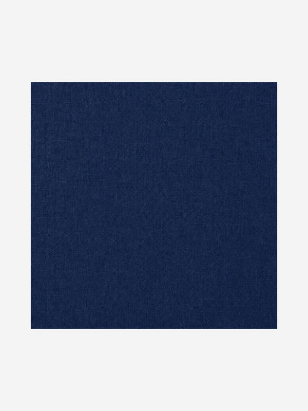 Navy Pocket Square - Linen