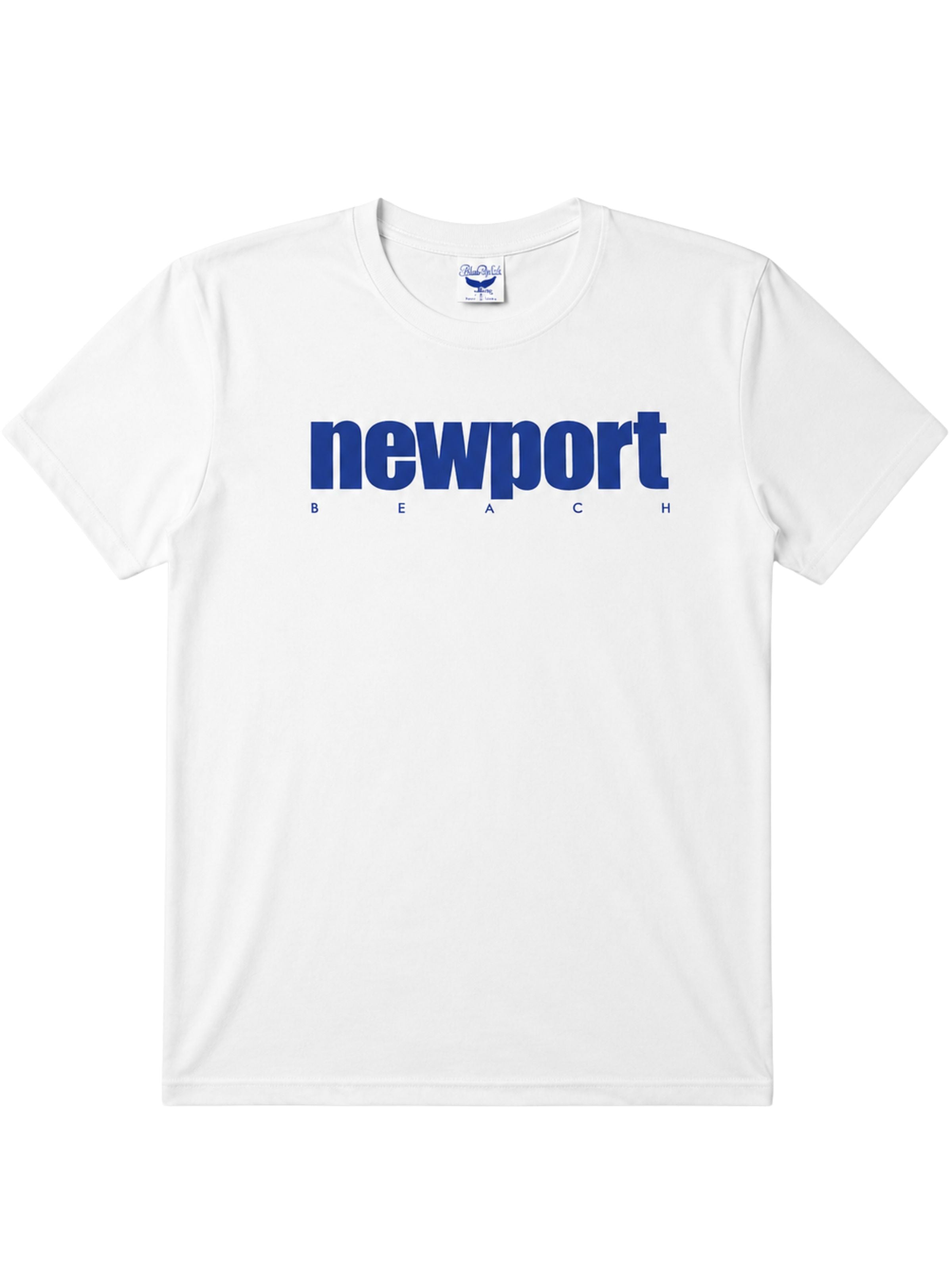 Newport White Printed T-Shirt