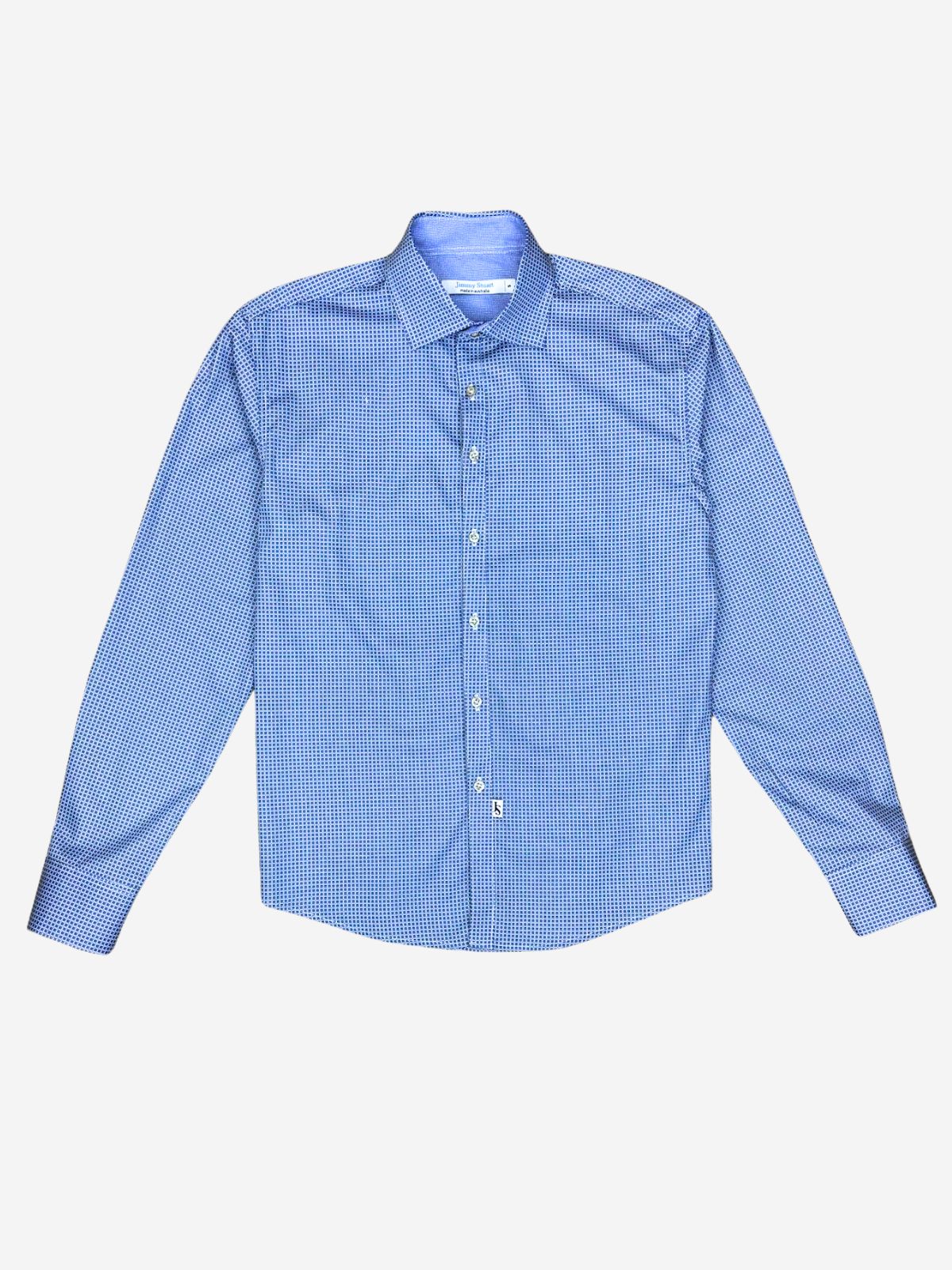 Pacman Liberty Cotton L/S Big Mens Shirt – Blue