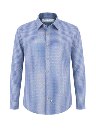 Pacman Liberty Cotton L/S Shirt - Blue