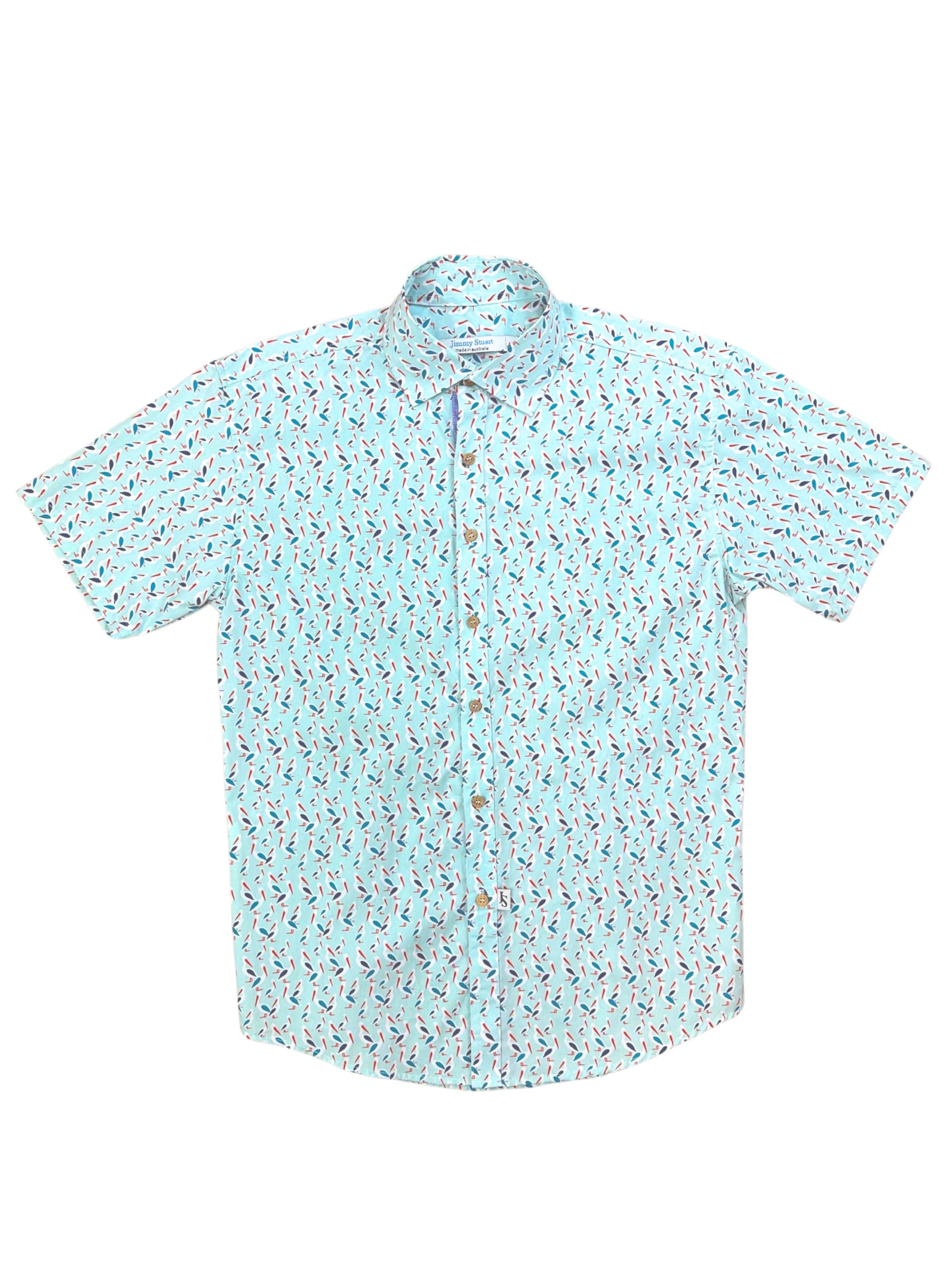 Pelican Cotton S/S Shirt - Green