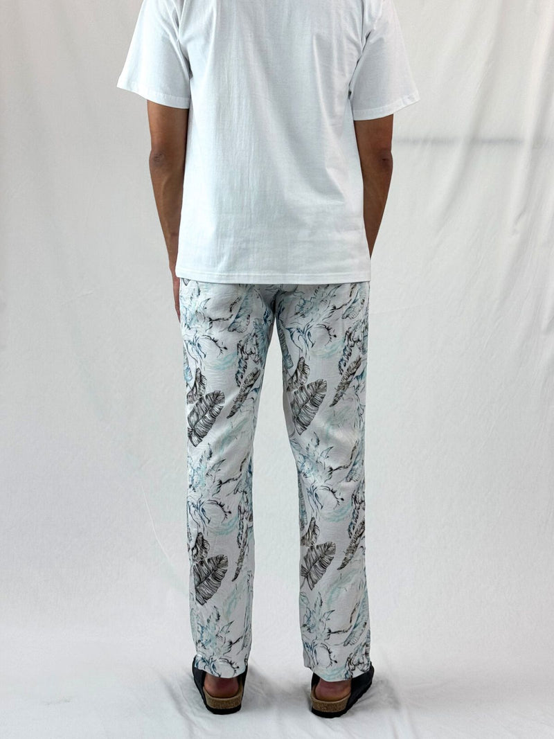 Blue Lagoon Cotton/Rayon Resort Pant - Relaxed Fit