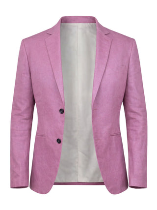 Plum Linen Jacket