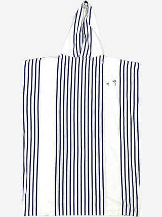JS Surf Poncho - White/Blue