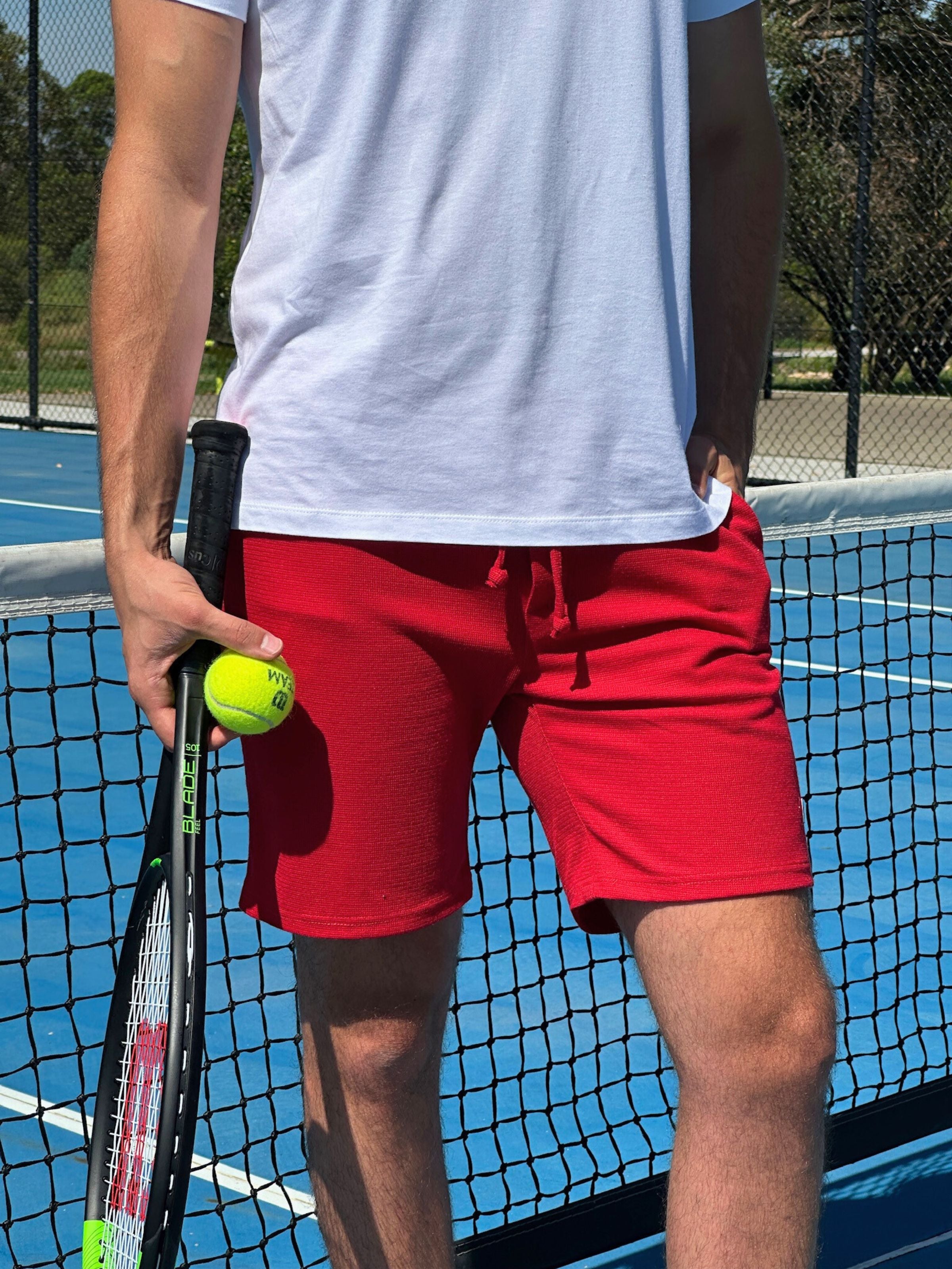 Red Sport Short