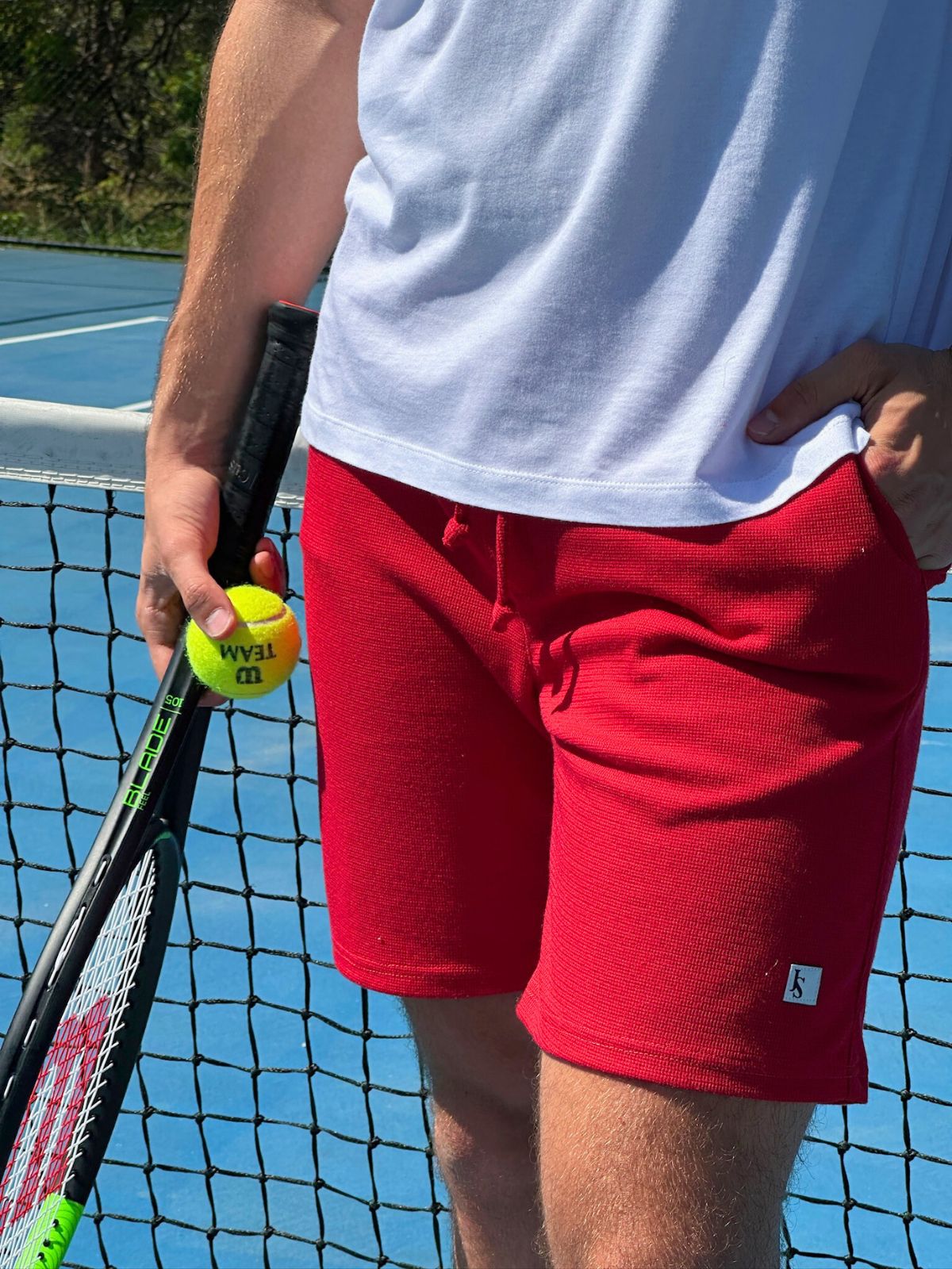 Red Sport Short