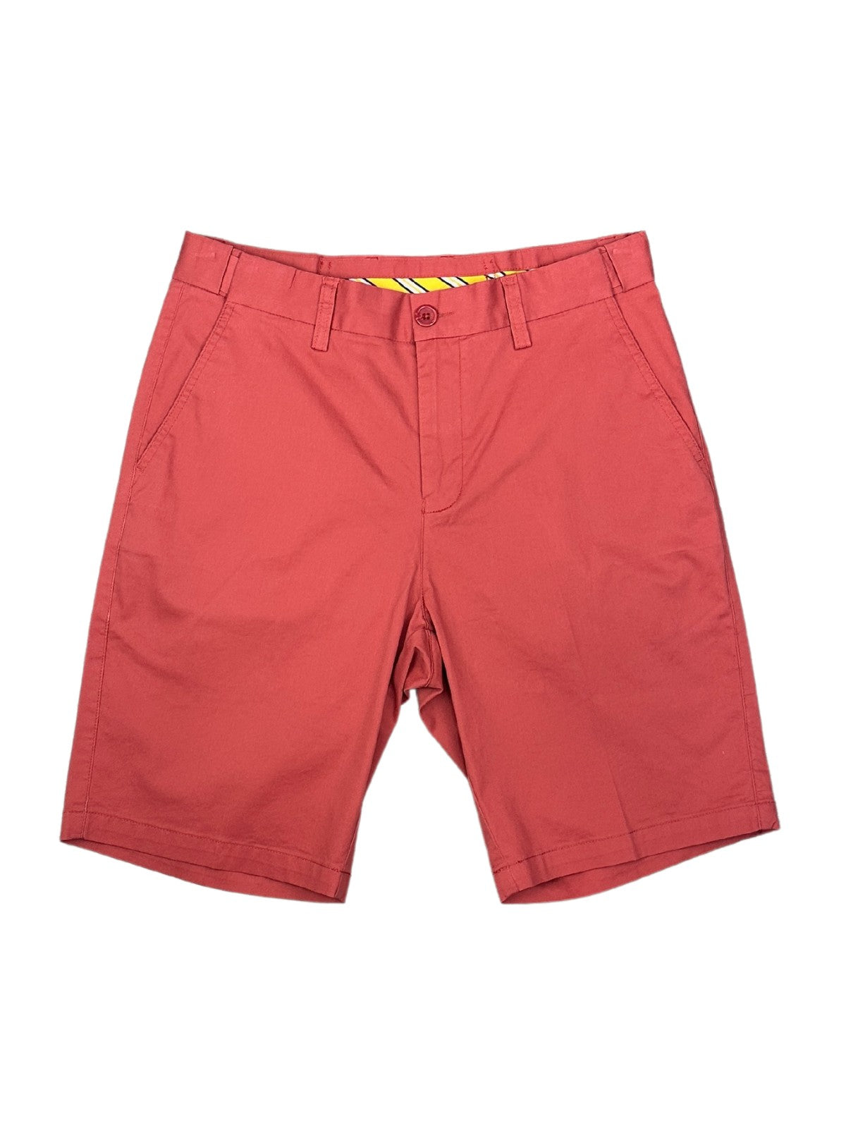 Tailored Chino Adjustable Waist Short - Terracotta