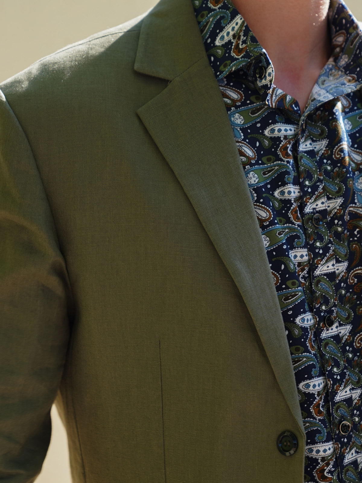 Slate Linen Jacket