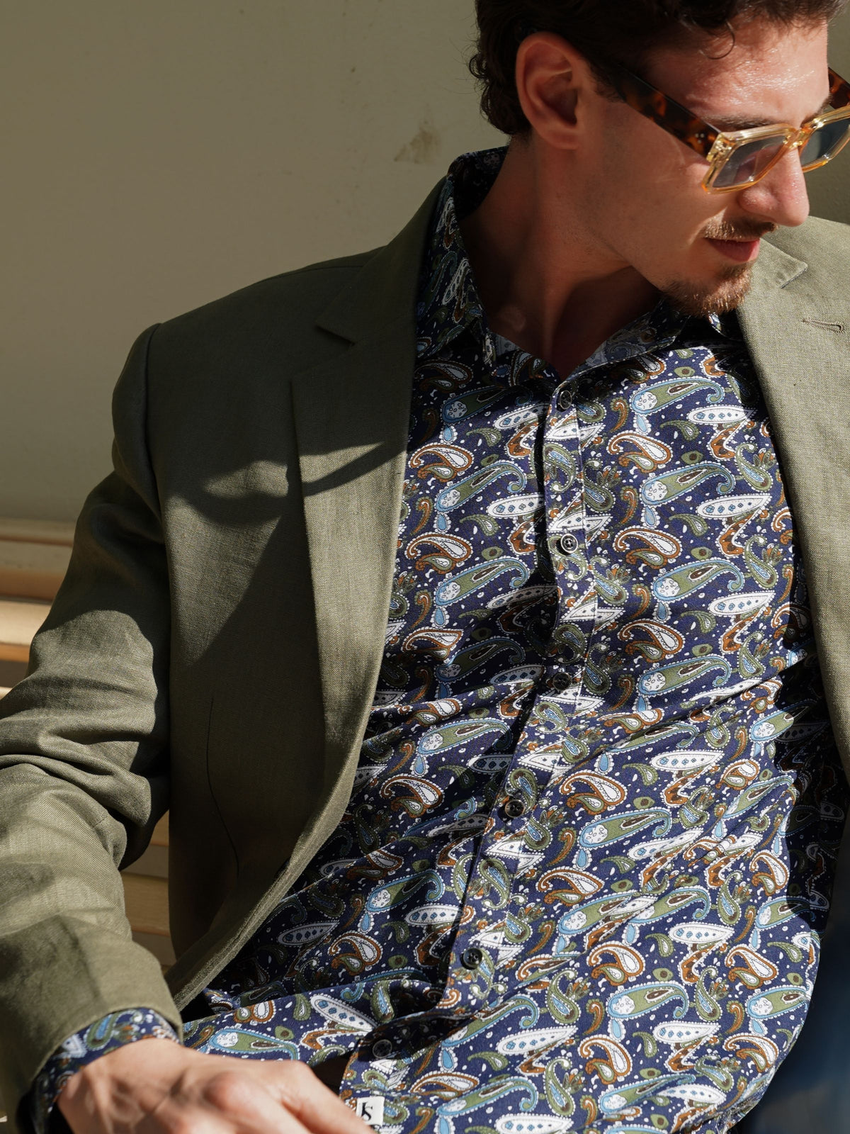 Slate Linen Jacket