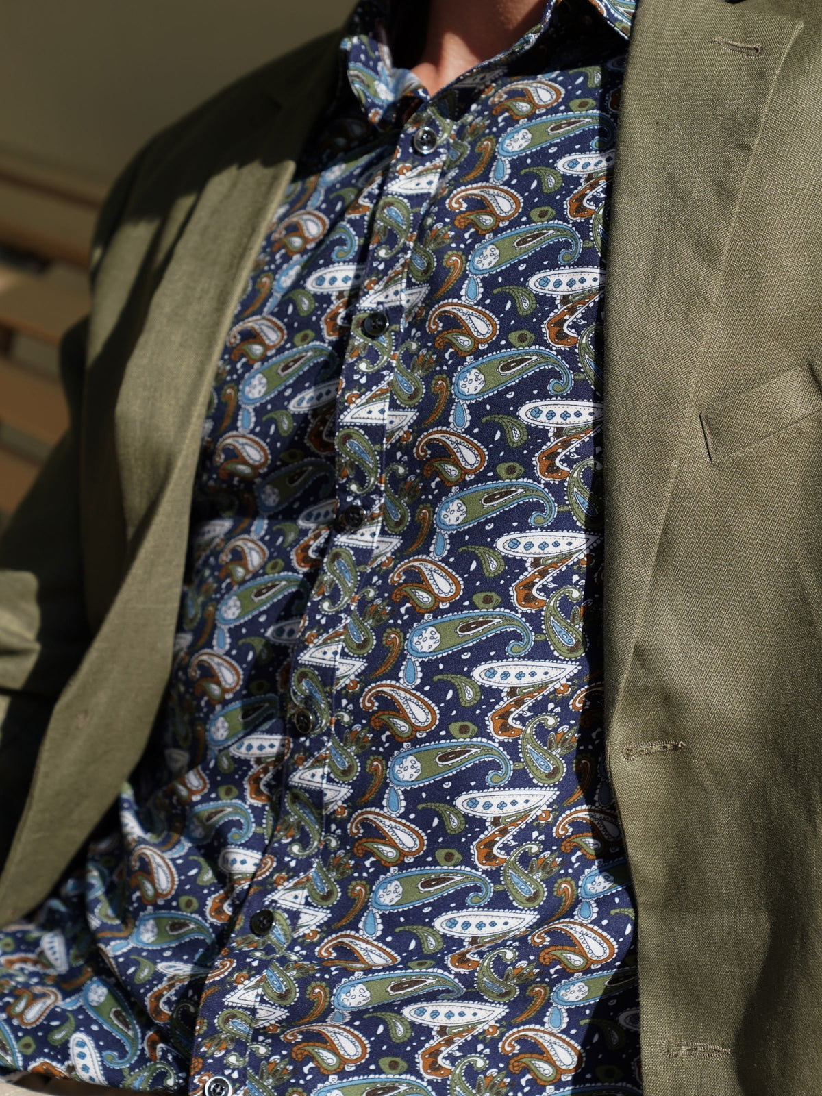 Slate Linen Jacket