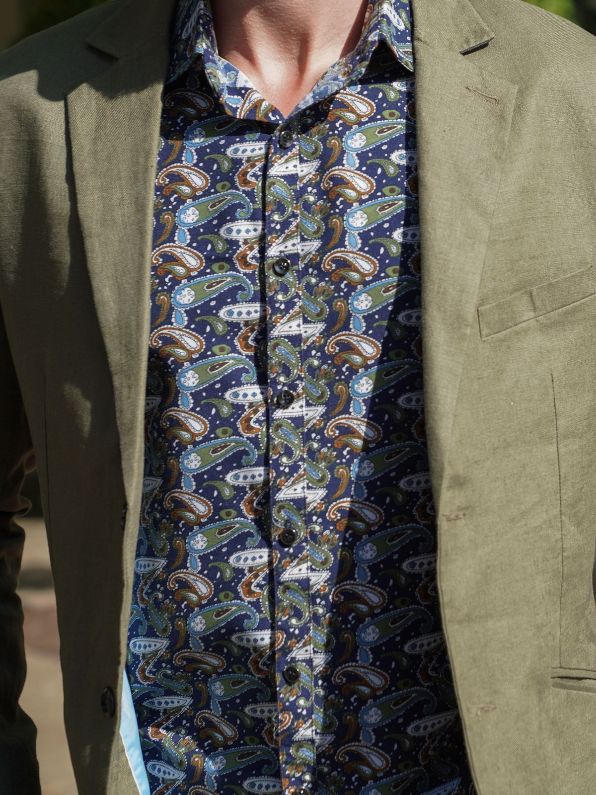 Slate Linen Jacket