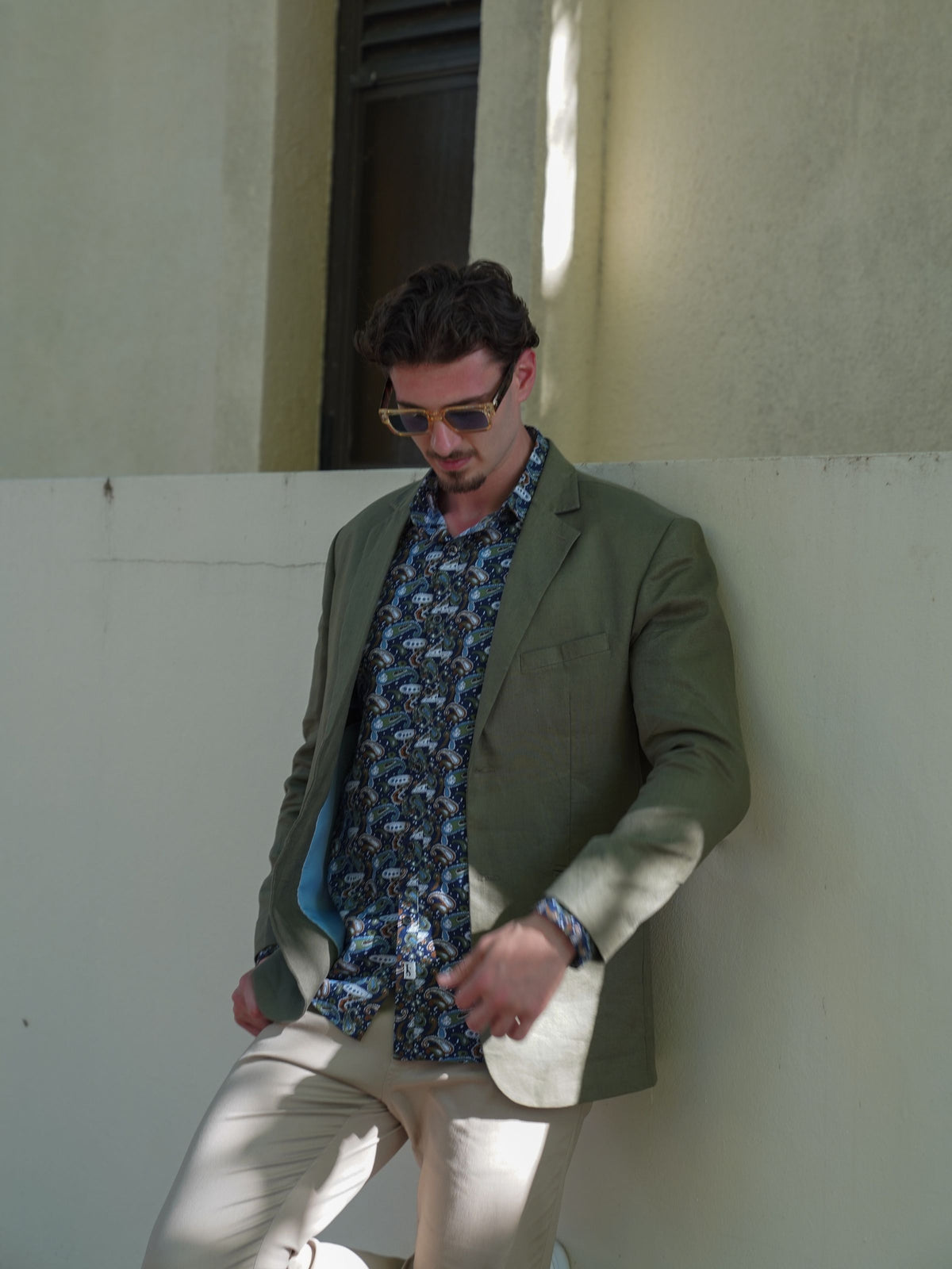 Slate Linen Jacket