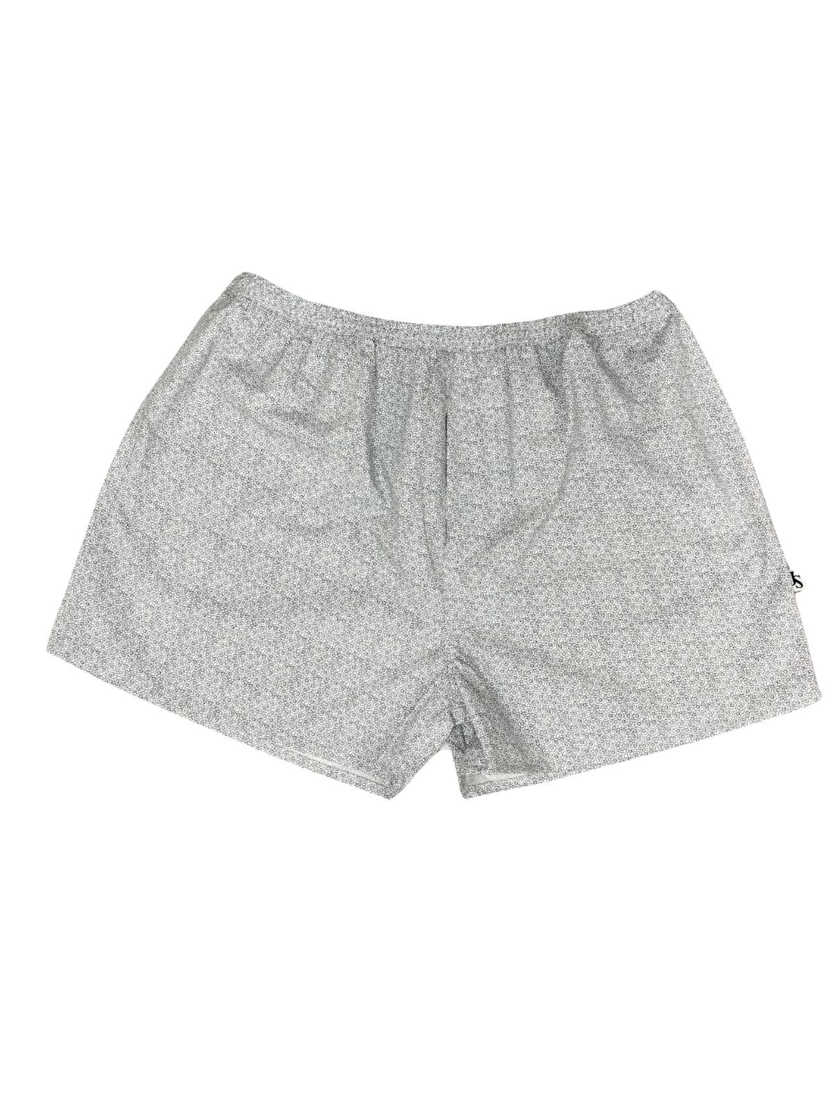 Sleet Liberty Cotton Boxer Short - White