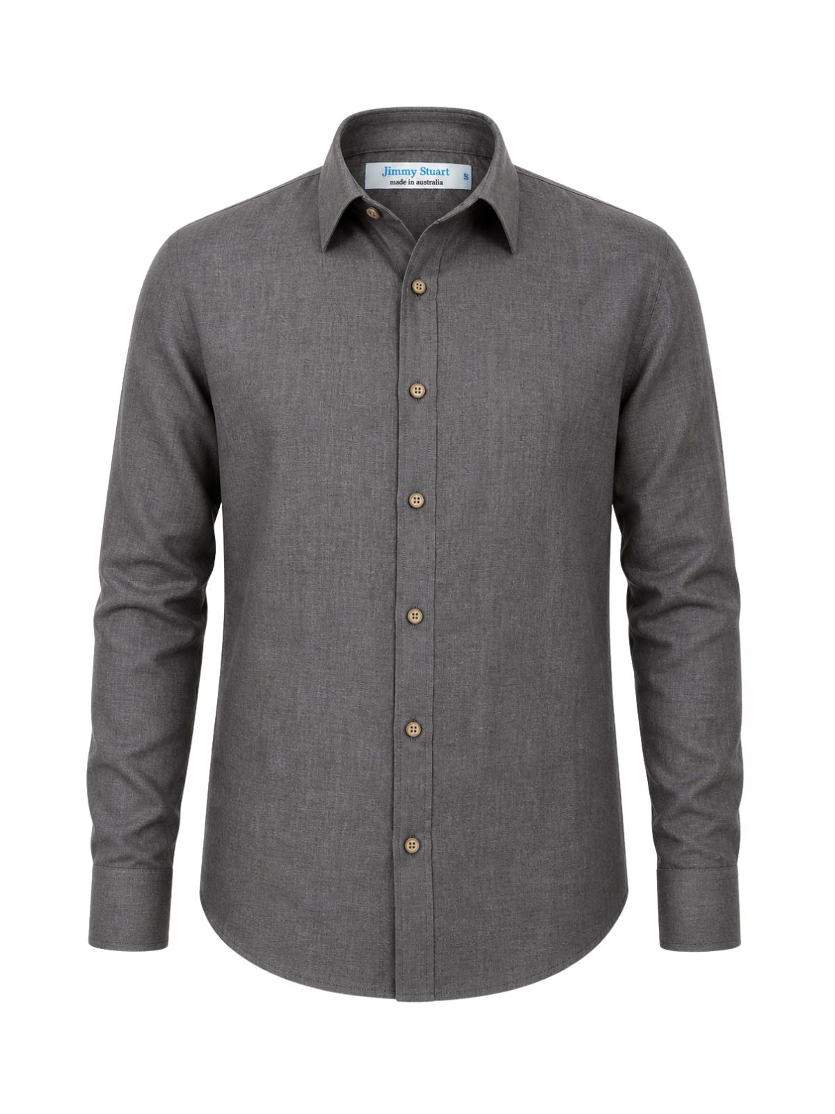 Byron Bay Smoke Linen L/S Shirt
